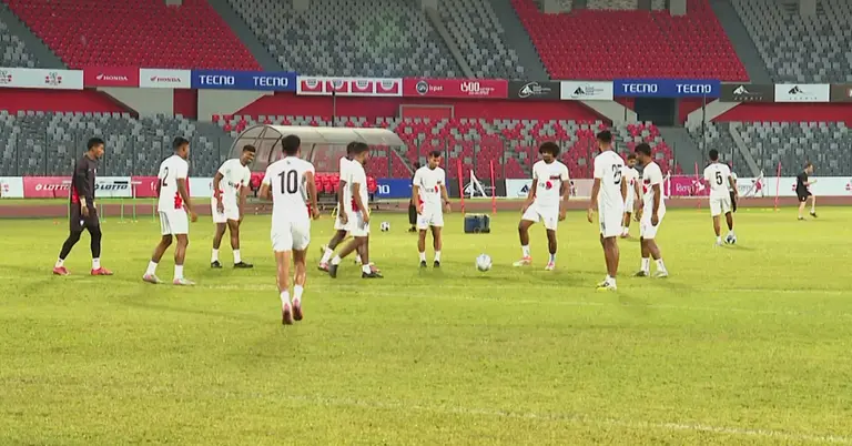 বাংলাদেশ ফুটবল দলের অনুশীলন